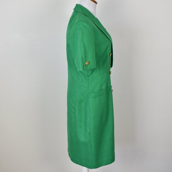 Vintage Kasper Wrap Suit Dress NEW - 10P - Picture 8 of 13